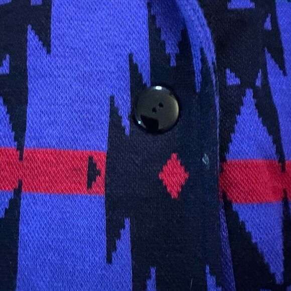 Vintage Aztec Western Lori blazer large made in USA - Picture 4 of 9